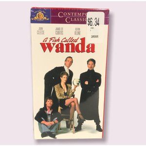 A Fish Called Wanda VHS NEW & SEALED! John Cleese Jamie Lee Curtis Kevin Kline